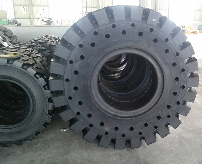 装载机实心轮胎